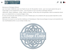 Tablet Screenshot of echoppe-d-eowyn.com